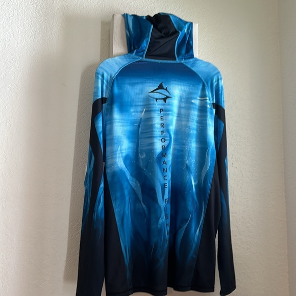 Loco Kaile fishing performance hoodie long sleeve fishing shirt  XL - Picture 2 of 6